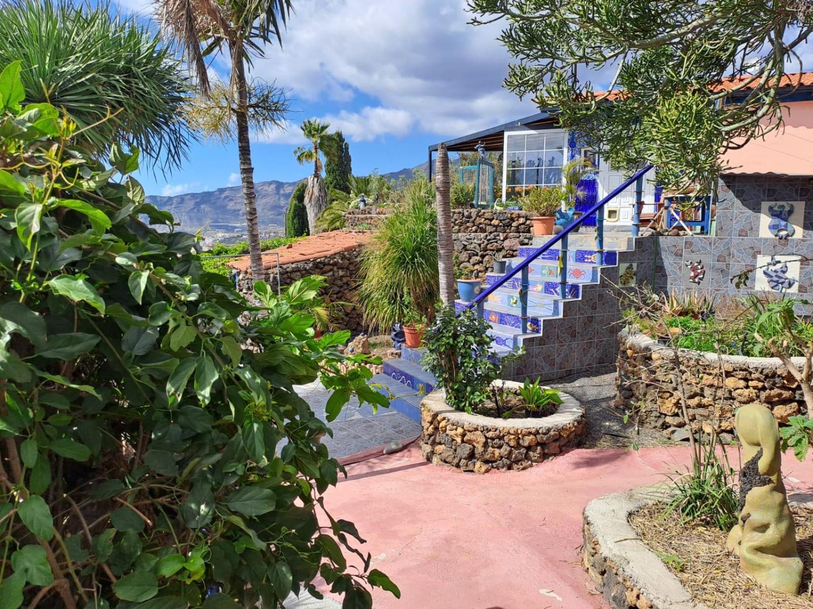 Casa Mosaico, Sunset And Garden Apartment Los Llanos De Aridane Luaran gambar