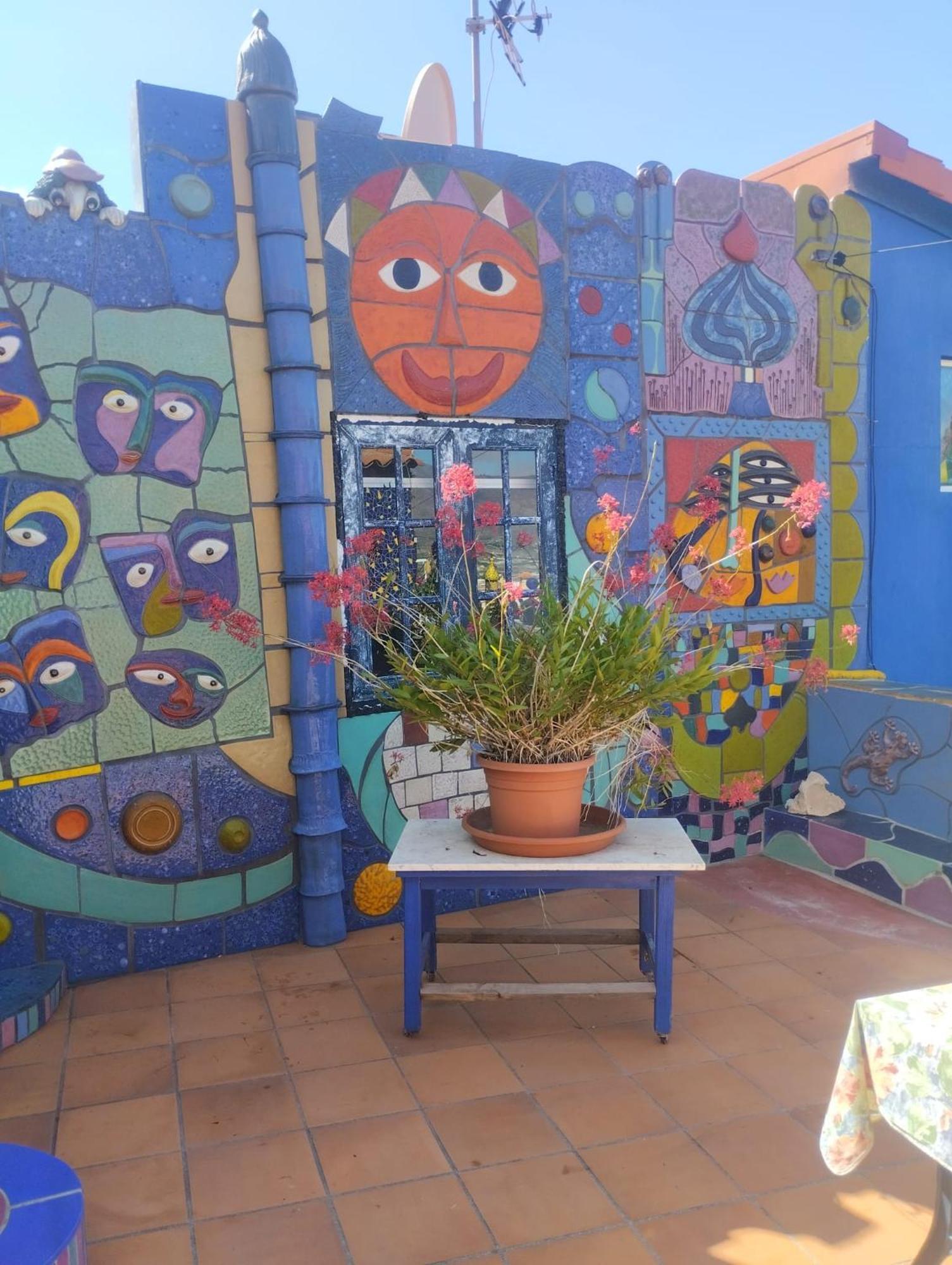 Casa Mosaico, Sunset And Garden Apartment Los Llanos De Aridane Luaran gambar